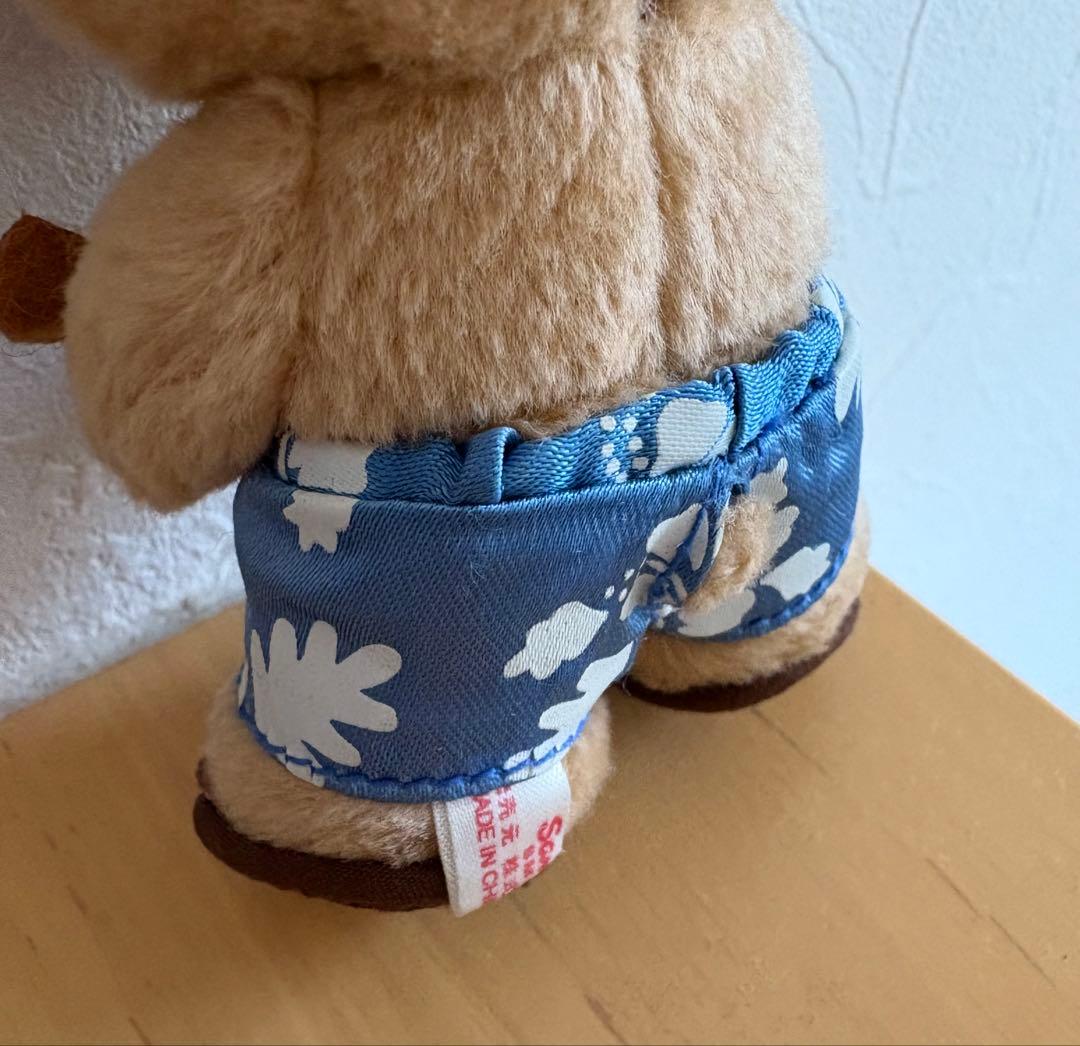 ハローキティ　キティ&ダニエル　日焼け　フラダンス　ぬいぐるみ