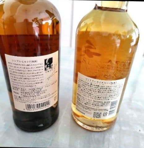 ♦宮城峡・知多ウイスキー700ml