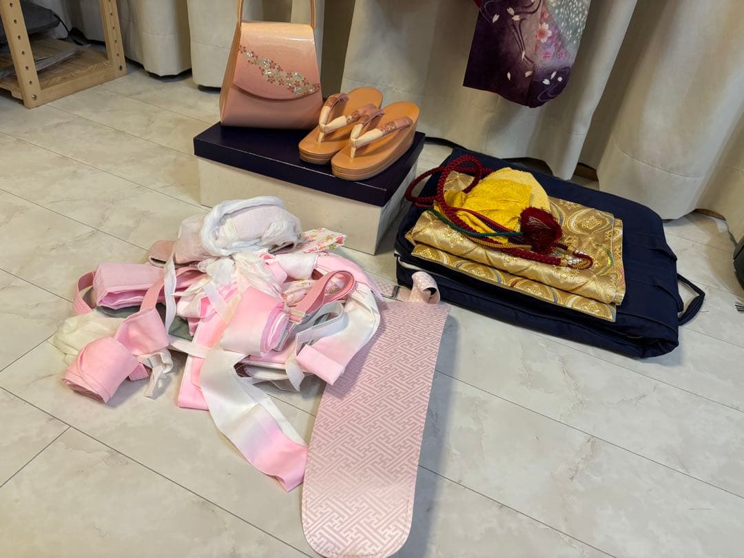 振袖セット 草履、バック　成人式 結婚式 フルセット