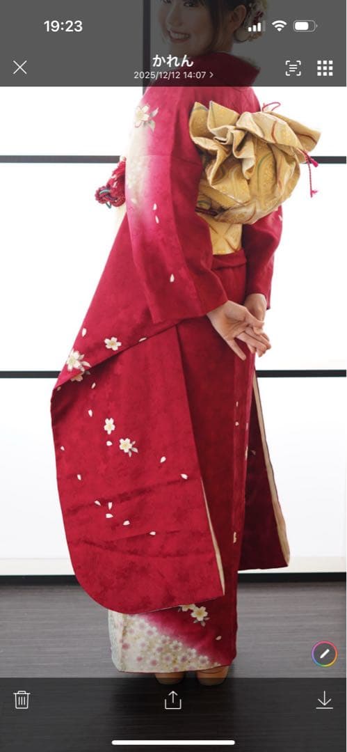 振袖セット 草履、バック　成人式 結婚式 フルセット