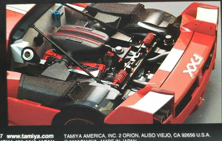 タミヤ フェラーリFXX 純正エッチングパーツ付き1/24 未組立中古品