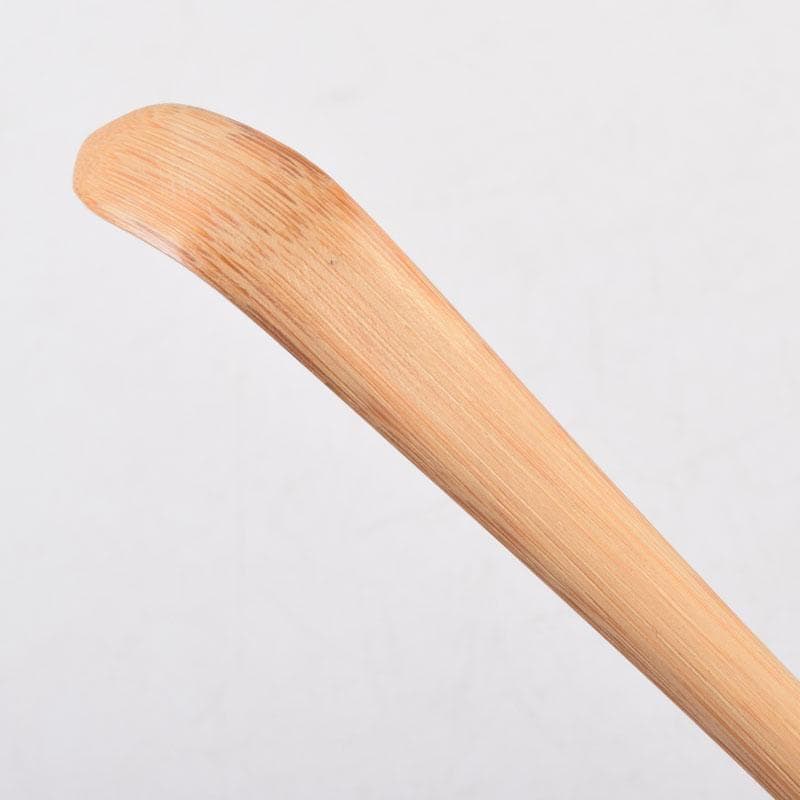 茶道具　東竹斎下削　茶杓　銘清流　前大徳　藤田寛道書付　共筒共箱　V　9014