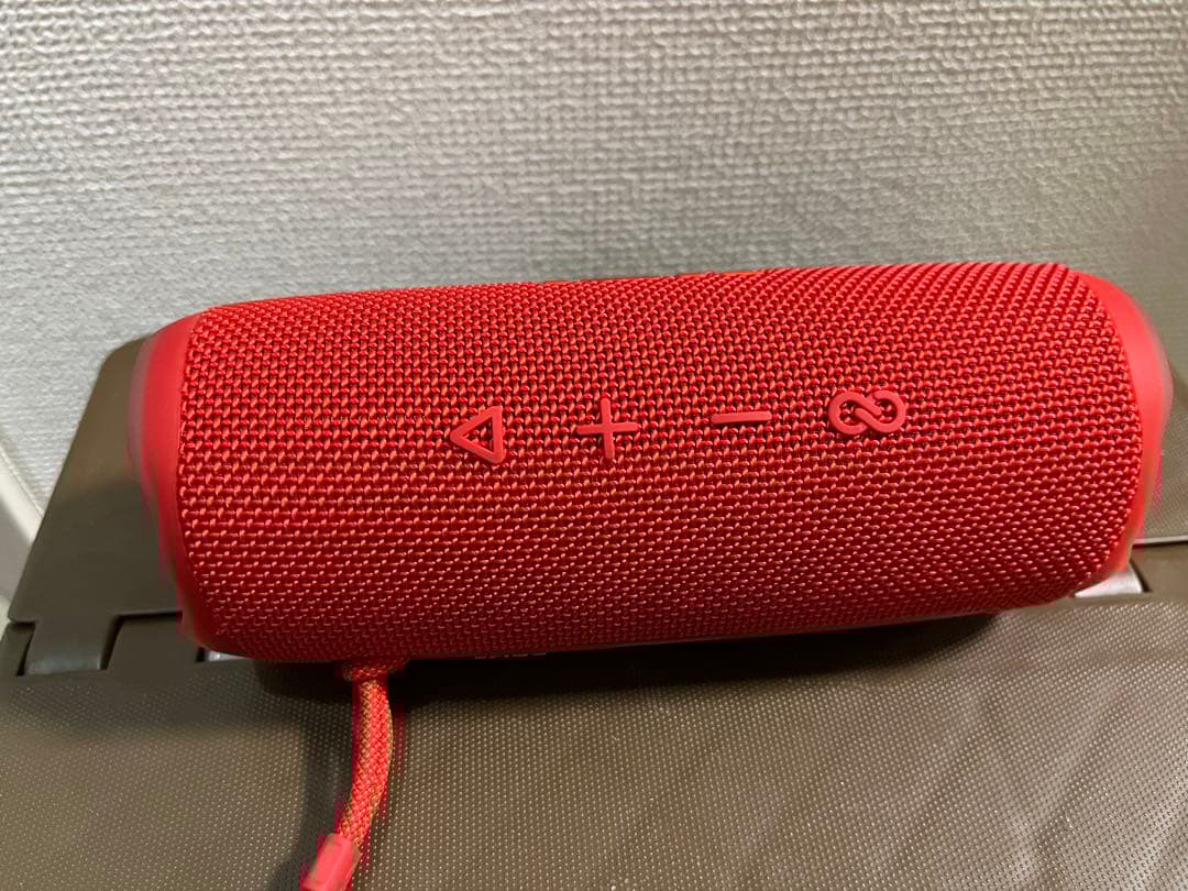 keiJBL FLIP6 レッド ワイヤレススピーカー