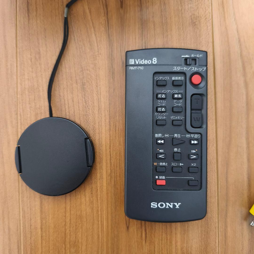 【動作確認済/希少3CCD】SONY Hi8ビデオカメラ CCD-TR3000