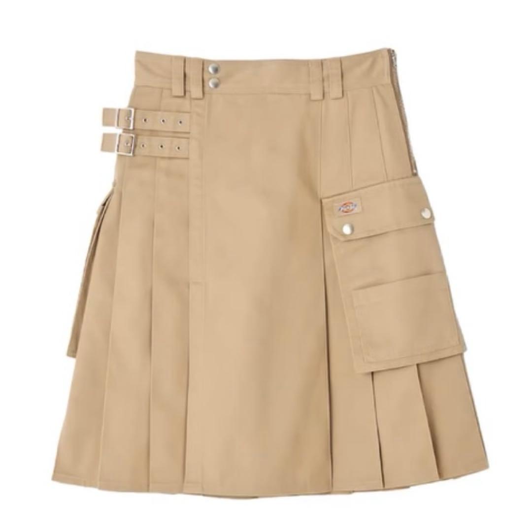 SLY Dickies L/w Pleats スカート ベージュ