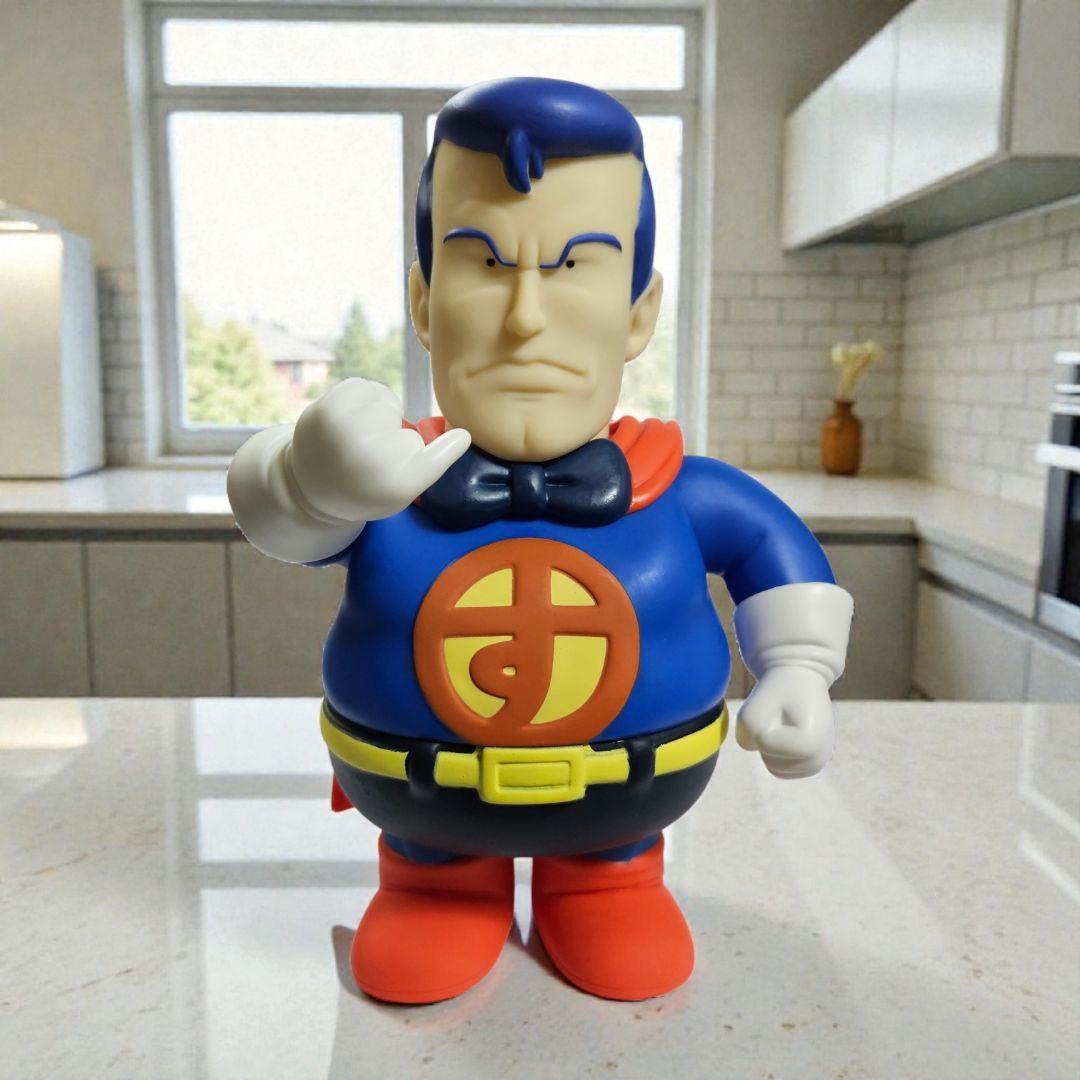 Dr.スランプアラレちゃん　ソフビフィギュア　スッパマン　新品未使用