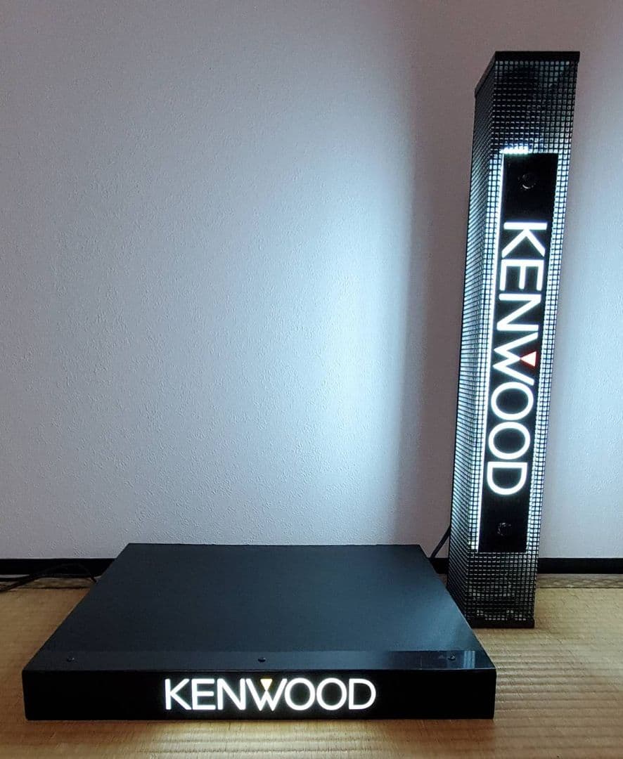 KENWOOD ・ランプ付きディスプレイ ・ランプ付きミニコンポ台 セット売り