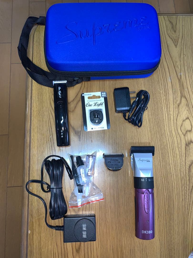 【開封済み未使用】犬用トリミングセット シザー・バリカン・ドライヤー