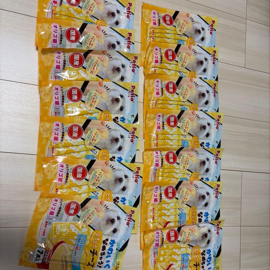［販売終了品］Petio とろとろチーズ7本入 ★14袋