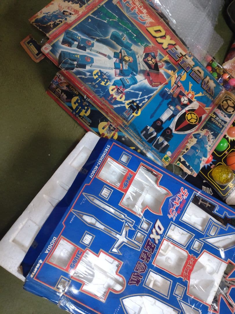 昭和レトロまとめて超合金の箱コカ・コーラの旗ペプシコーラ非売品ポップ店頭用　当時