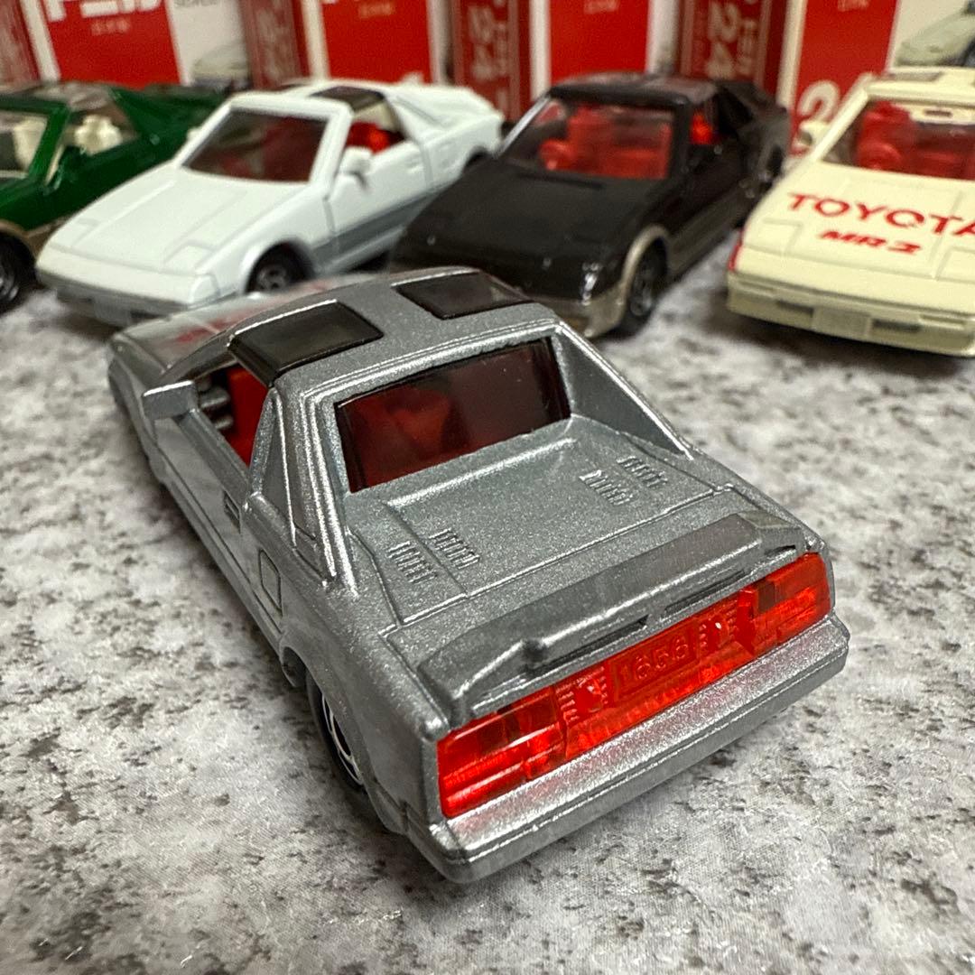 く*〜様 赤箱トミカ24　トヨタ MR2 プロトタイプ　日本製 5台セット