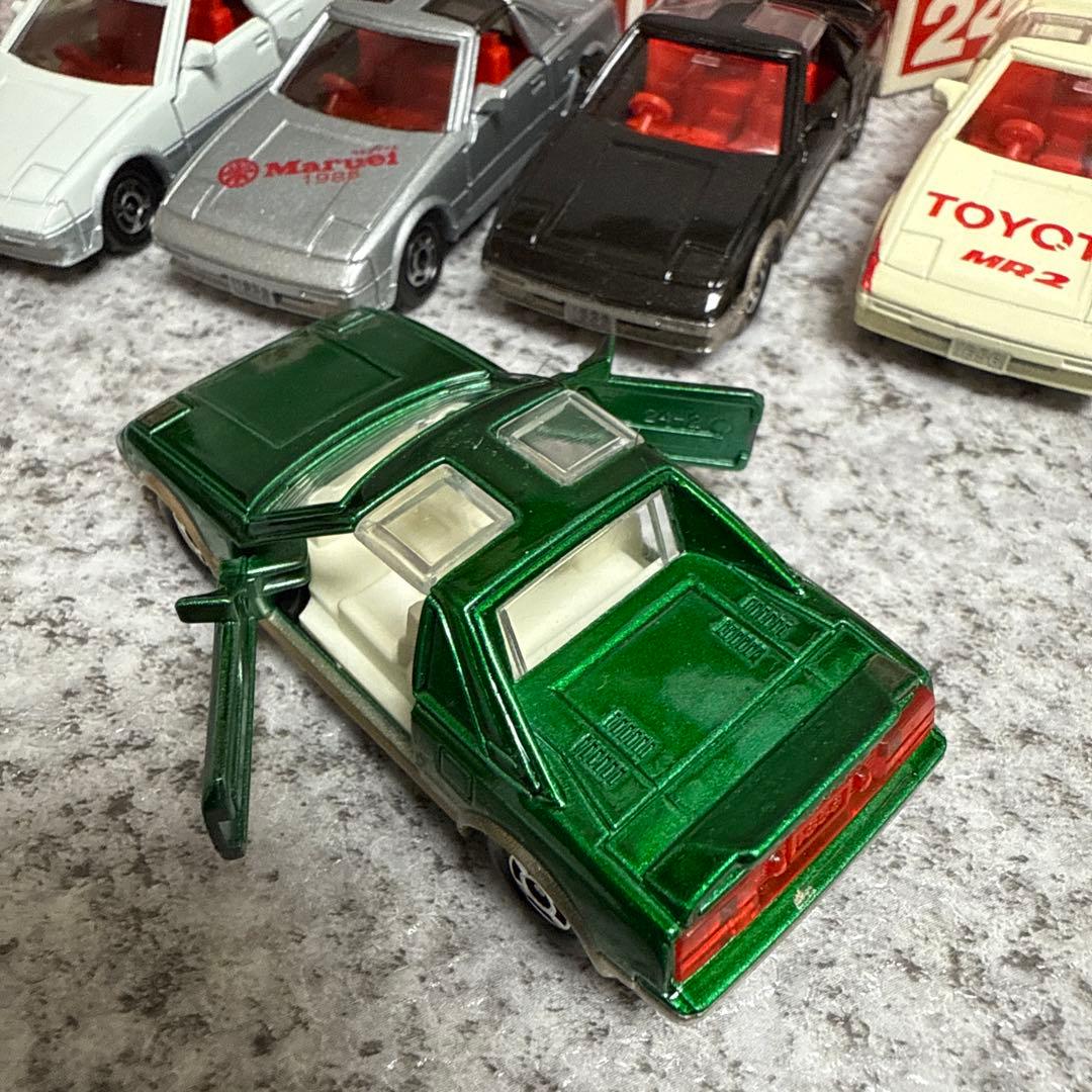く*〜様 赤箱トミカ24　トヨタ MR2 プロトタイプ　日本製 5台セット