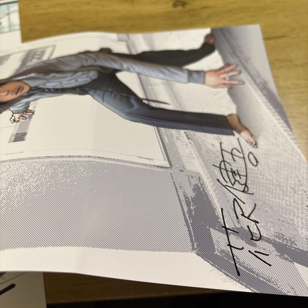 ヤングマガジン　アンダーニンジャ　サイン入りポスター