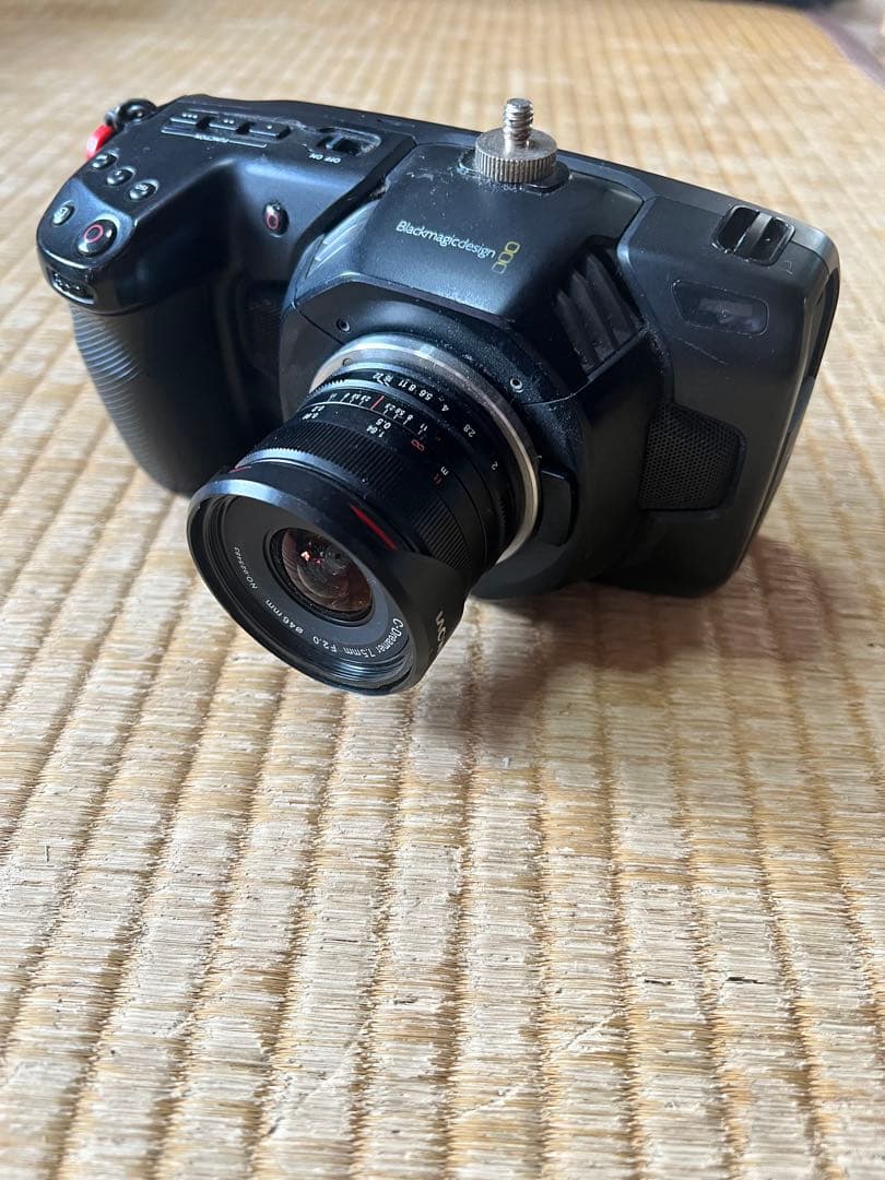Blackmagic Pocket CinemaCamera 4K 本体＋レンズ