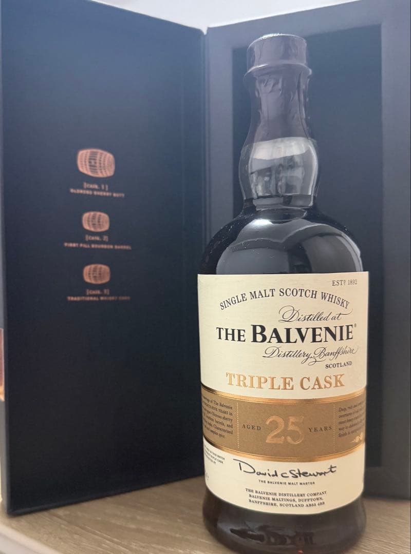 シ*ウ様 THE BALVENIE TRIPLE CASK バルヴェニー 25年