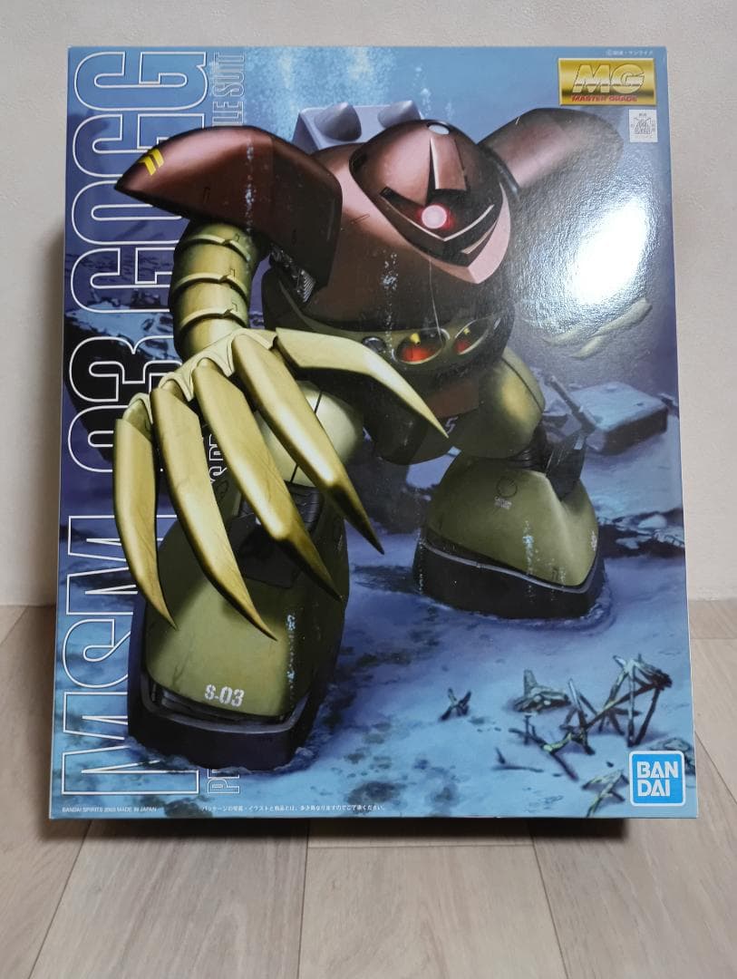ガンプラ】1/100スケール　マスターグレードモデル　MG　MSM-03　ゴッグ