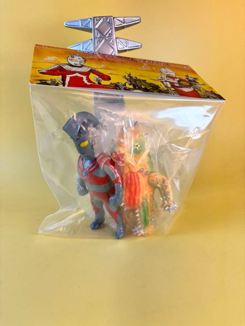 マックストイ ミニソフビ怪獣シリーズ ウルトラマンエース/サボテンダー　マルサン