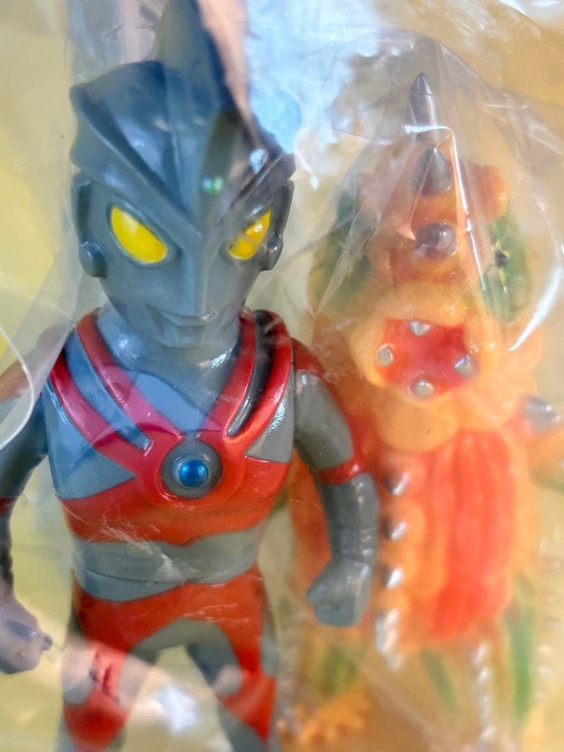 マックストイ ミニソフビ怪獣シリーズ ウルトラマンエース/サボテンダー　マルサン