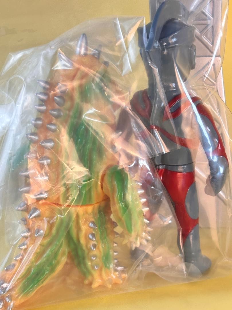 マックストイ ミニソフビ怪獣シリーズ ウルトラマンエース/サボテンダー　マルサン