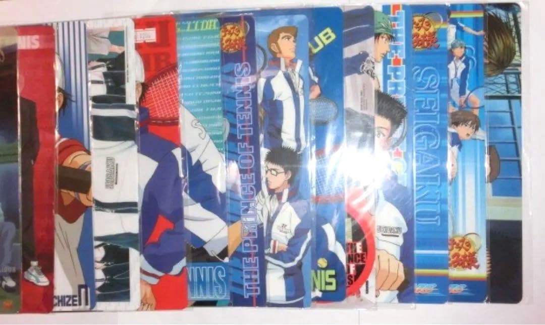 テニスの王子様 テニプリ　下敷き したじき　15枚　レトロ