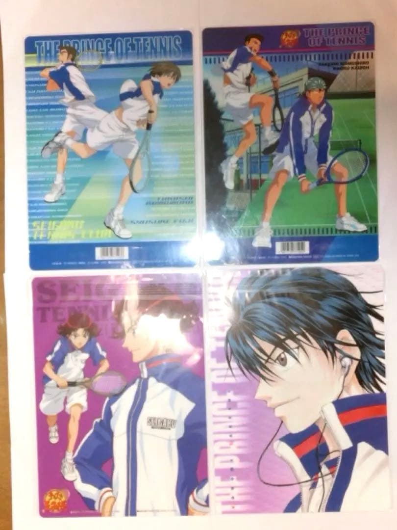 テニスの王子様 テニプリ　下敷き したじき　15枚　レトロ