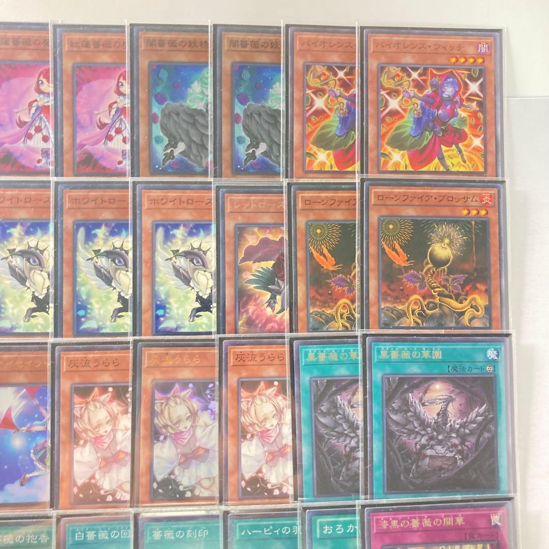 本格構築【ローズドラゴン】デッキ＆二重スリーブ