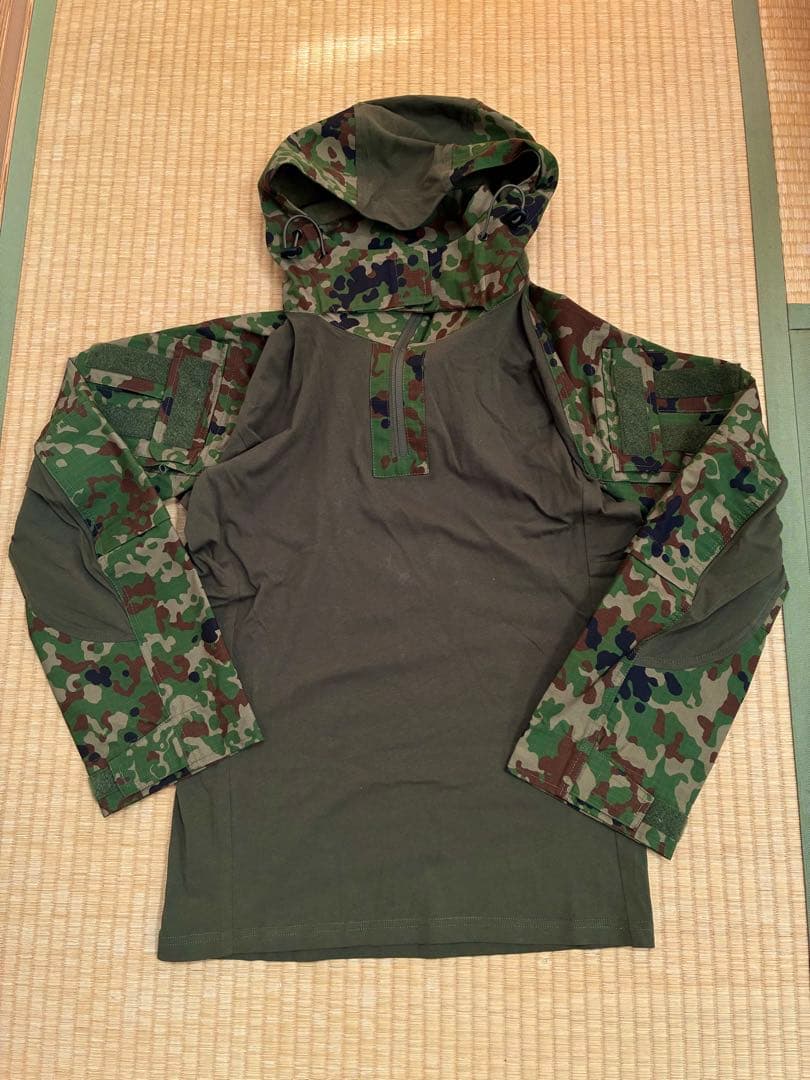 陸自迷彩 コンバットシャツ Mサイズ 対IR加工済み