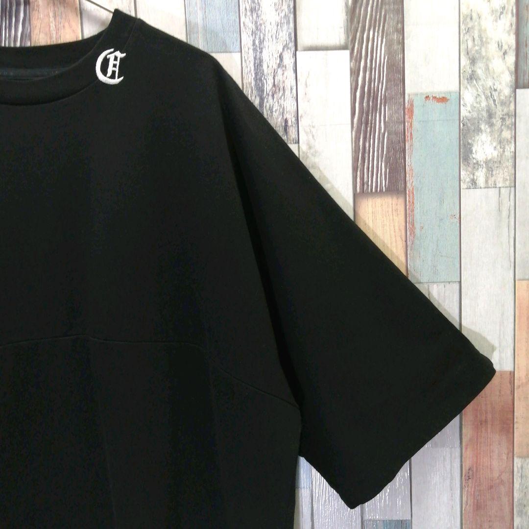 CRONOS　クロノス　Tシャツ　バックプリント　ワンポイント刺繍ロゴ