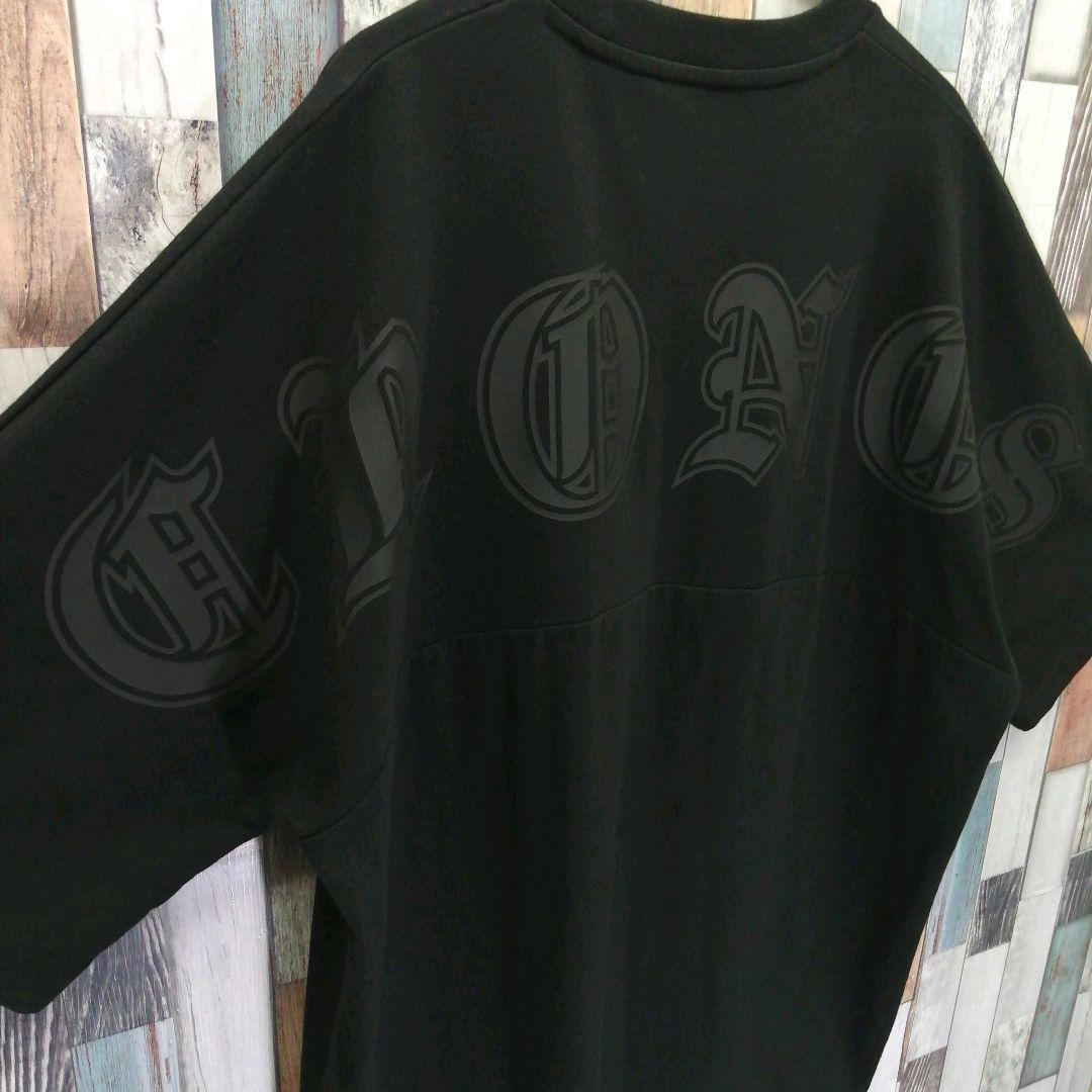CRONOS　クロノス　Tシャツ　バックプリント　ワンポイント刺繍ロゴ