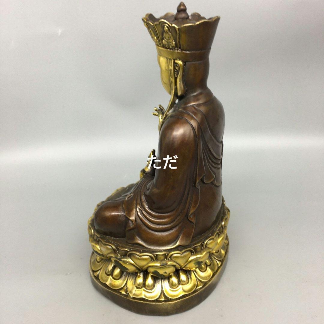 仏教美術 仏像 地蔵王 小仏像 銅製 銅器