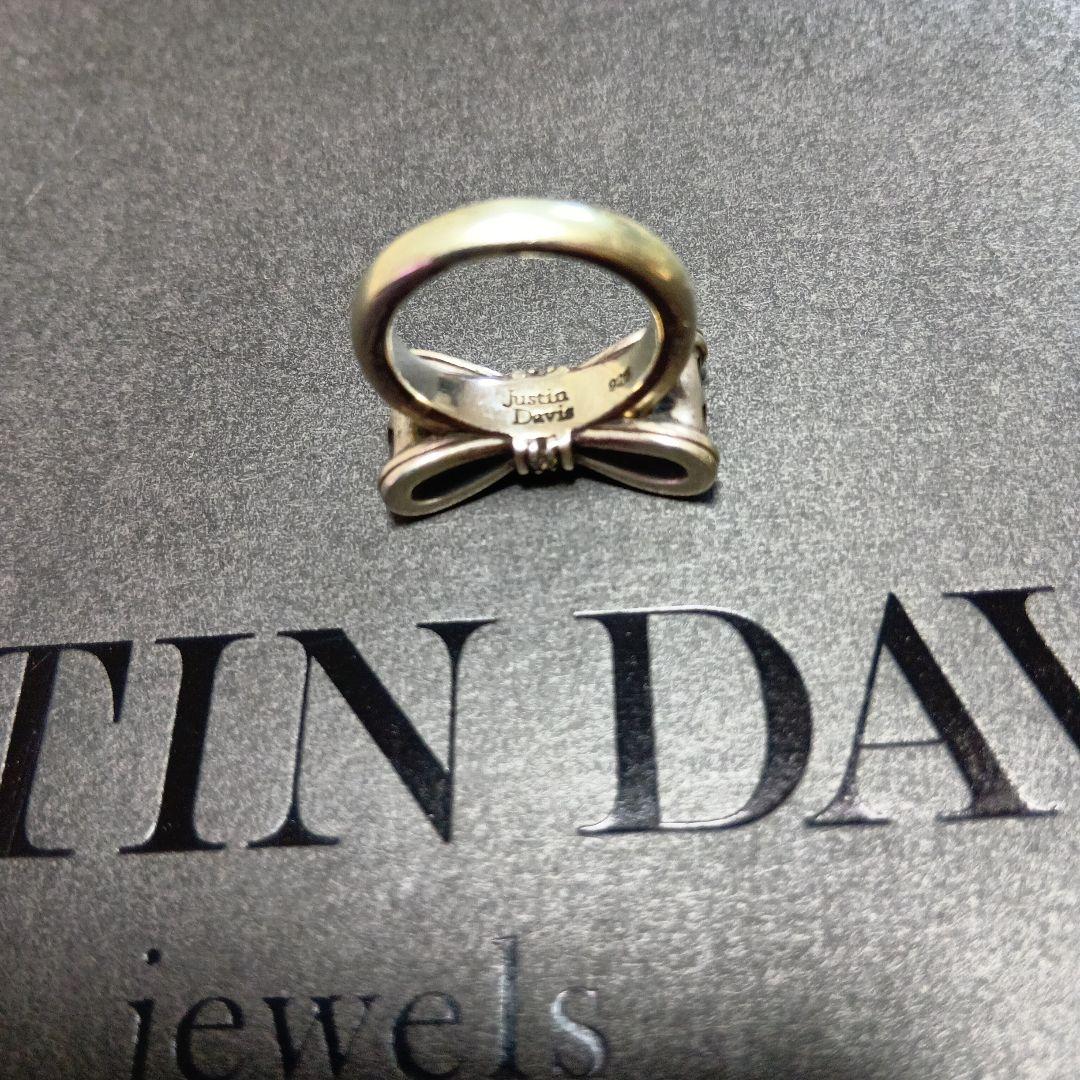 JUSTIN DAVIS リボン プロミスリング　9号