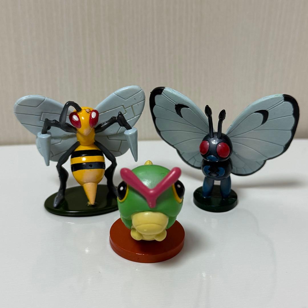 モンコレ 初期 ポケモン バタフリー スピアー キャタピー