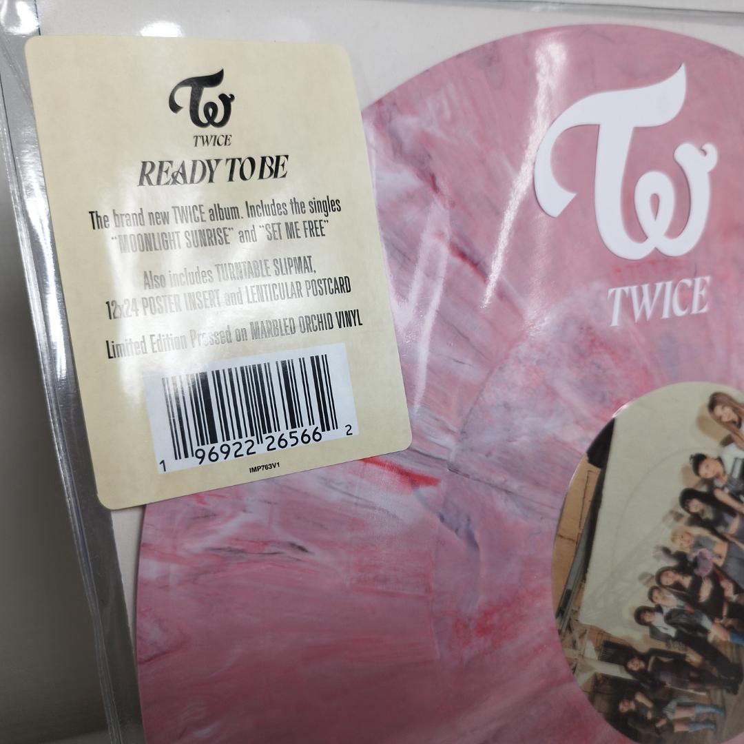 TWICE READY TO BE レコード モモ アナログ ツウィ I2OZ