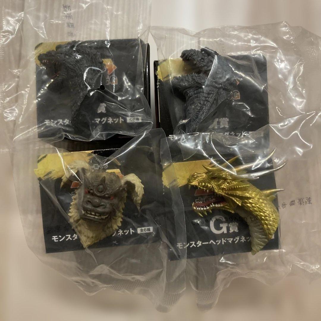 一番くじゴジラ ABCDGラストワン賞セットおまけ付き