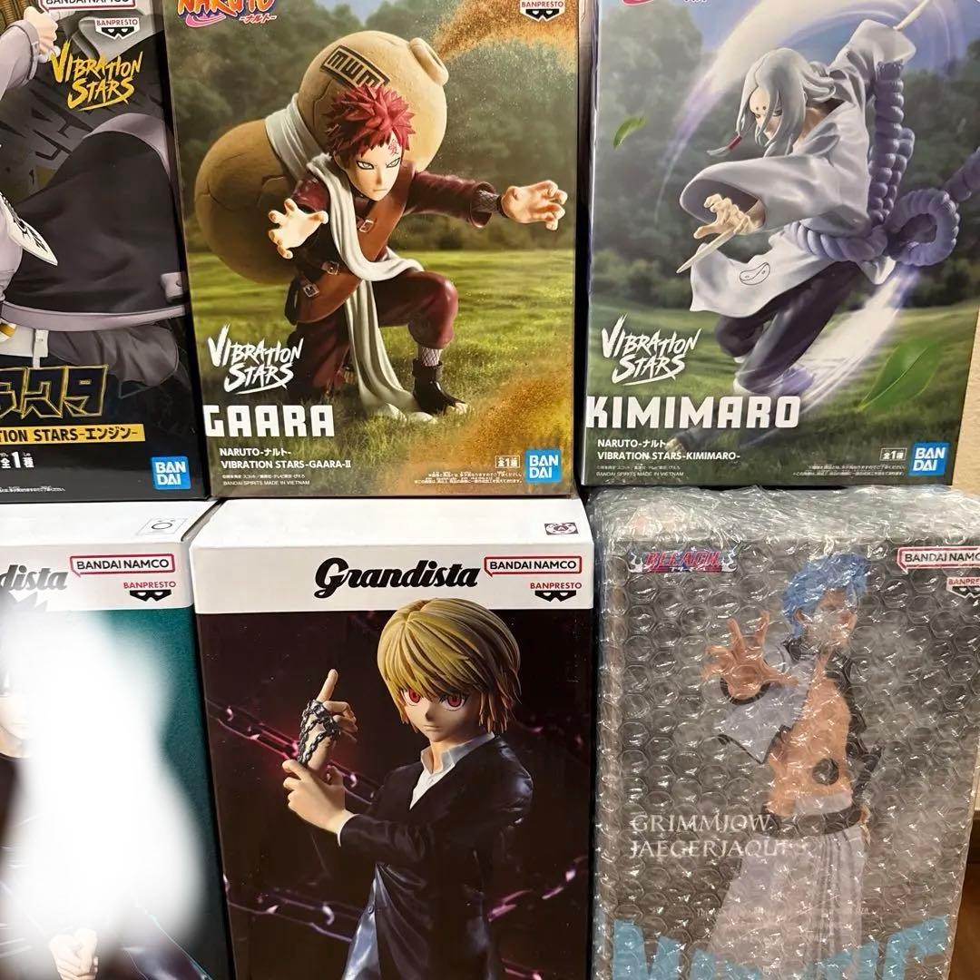 人気プライズ　まとめ売り　ナルト　ヒロアカ　呪術　ガチアクタ　刃牙　BLEACH