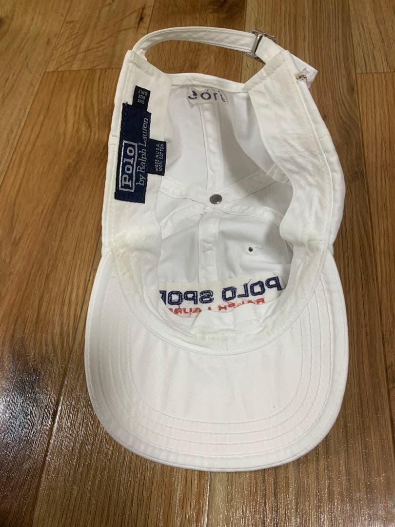 Polo Sport GOLF Ralph Lauren キャップ 白
