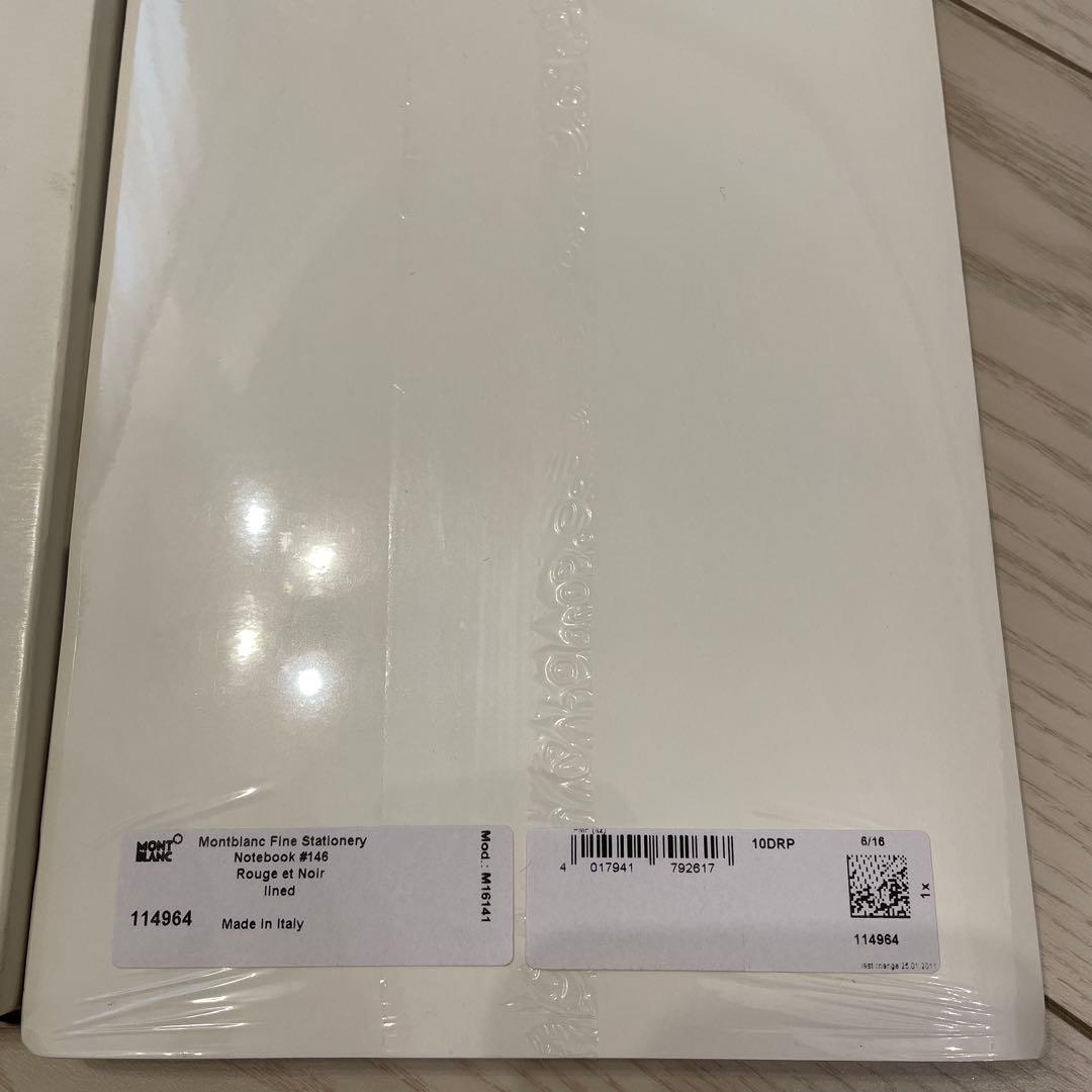 希少　モンブラン ノート 146 ルージュ・エ・ノワール114964 イタリア製