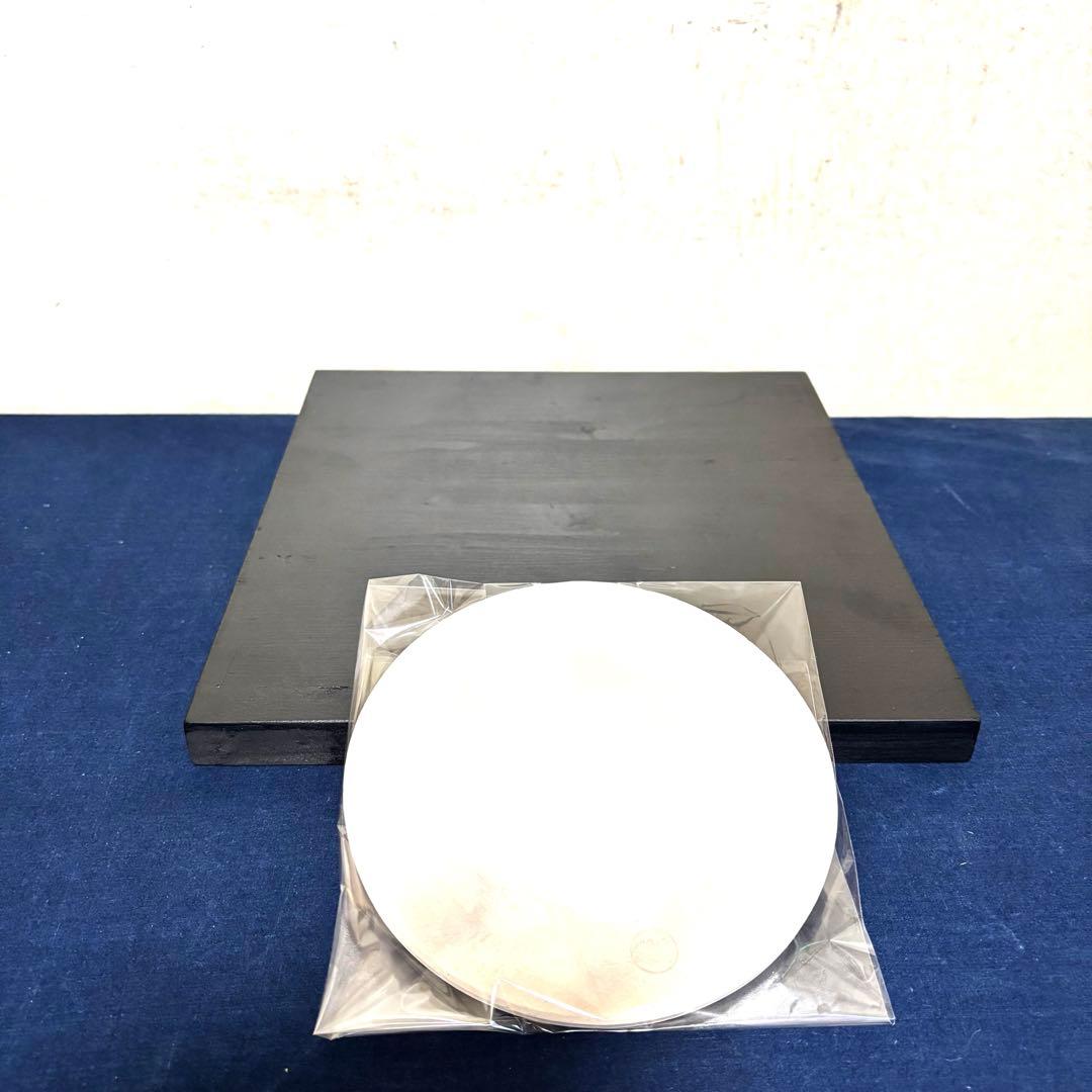 未使用 人間国宝高橋敬典 風炉 茶釜 唐銅鬼面風炉 野々田電熱器 敷板 茶道具