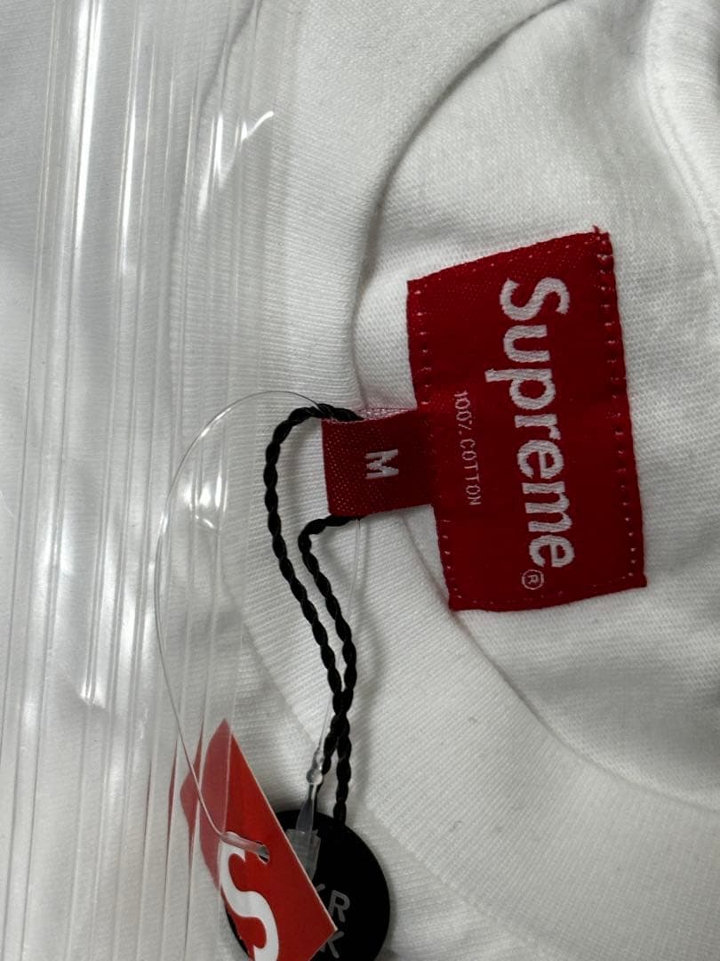 Supreme Tシャツ Mサイズ 白 100%コットン SNKR DUNK