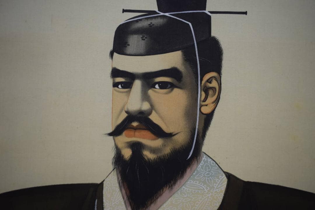 不詳/作者不詳/明治天皇御製/布袋屋掛軸HF-325