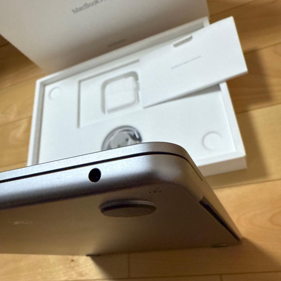 【美品】MacBook Air M2 スペースグレイ バッテリ容量100%