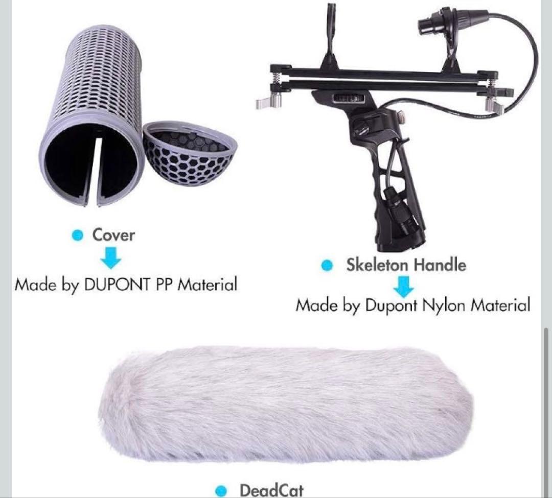 Micolive Blimp マイクウインドシールドブリムウインドスクリーン