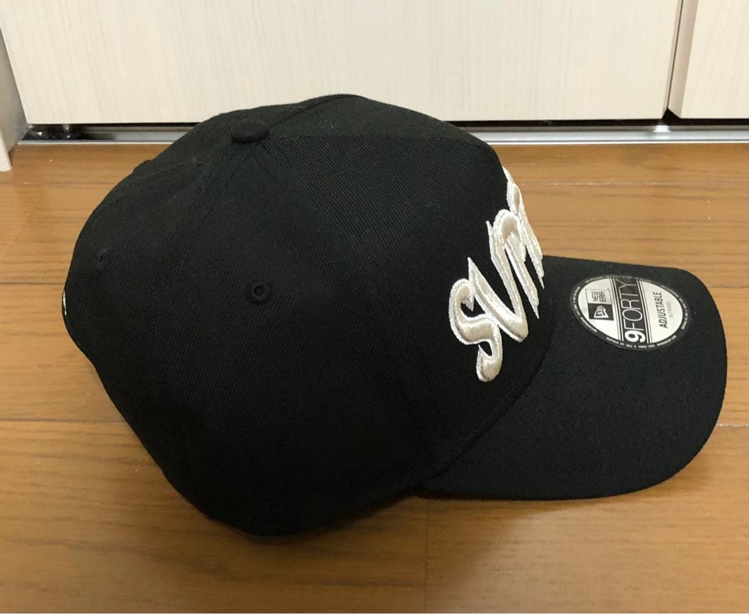 SUPREME 9FORTY ブラックキャップ