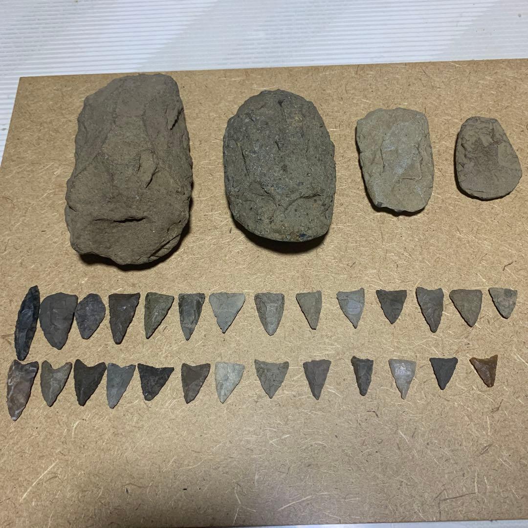 石器 ヤジリコレクション 31点セットお値下げ