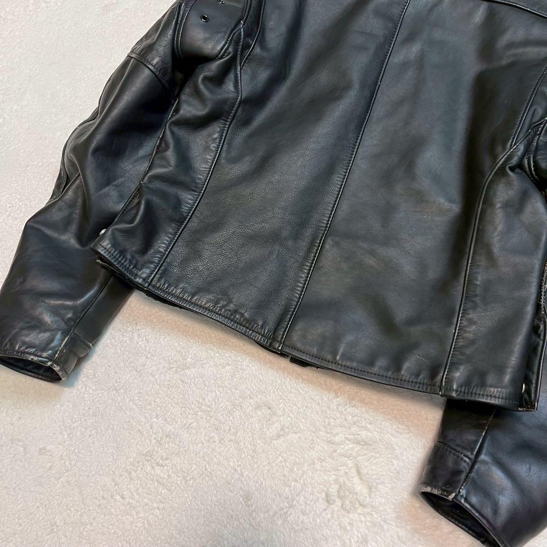 XLサイズ 70s Schott レザージャケット ポリスマンジャケット 602