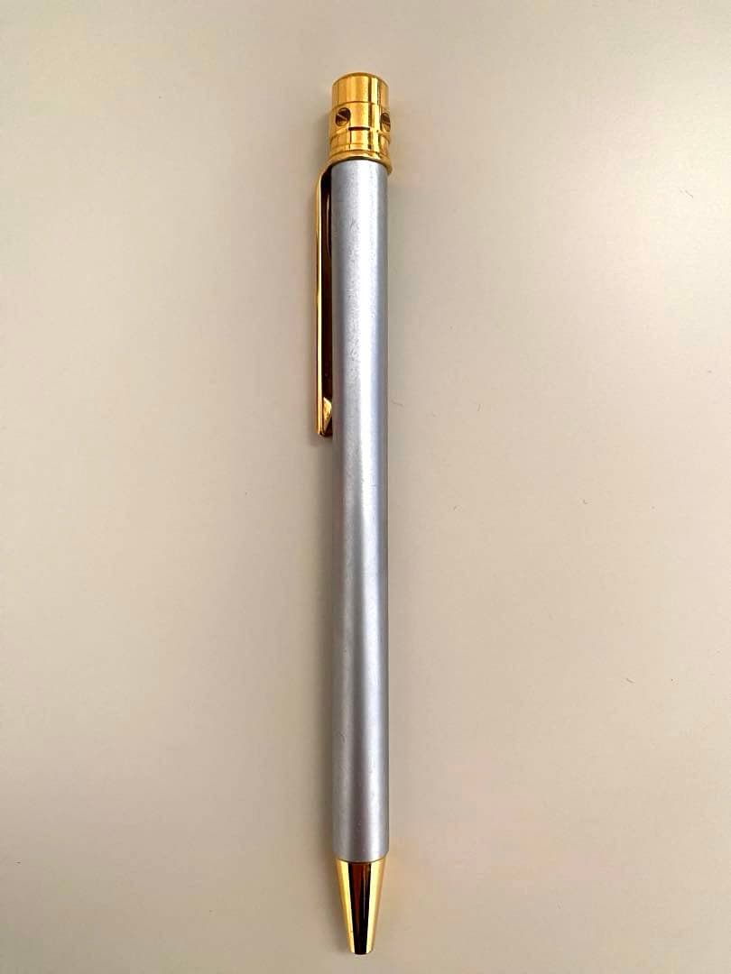 カルティエ Cartier ボールペン シルバー×ゴールド