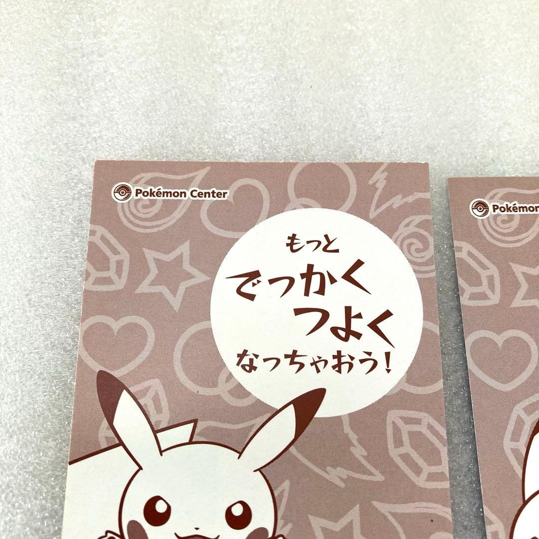 ポケモンセンター ポンチョを着たピカチュウ 名刺カード メガリザードンX Y