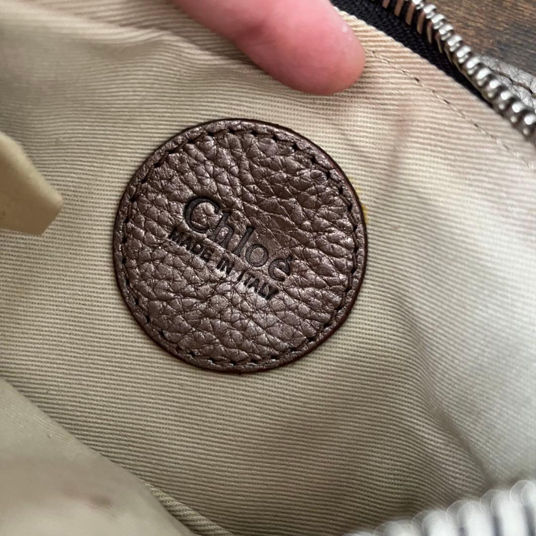 新品同様 美品 Chloe クロエ レザー パディントン ミニバッグ