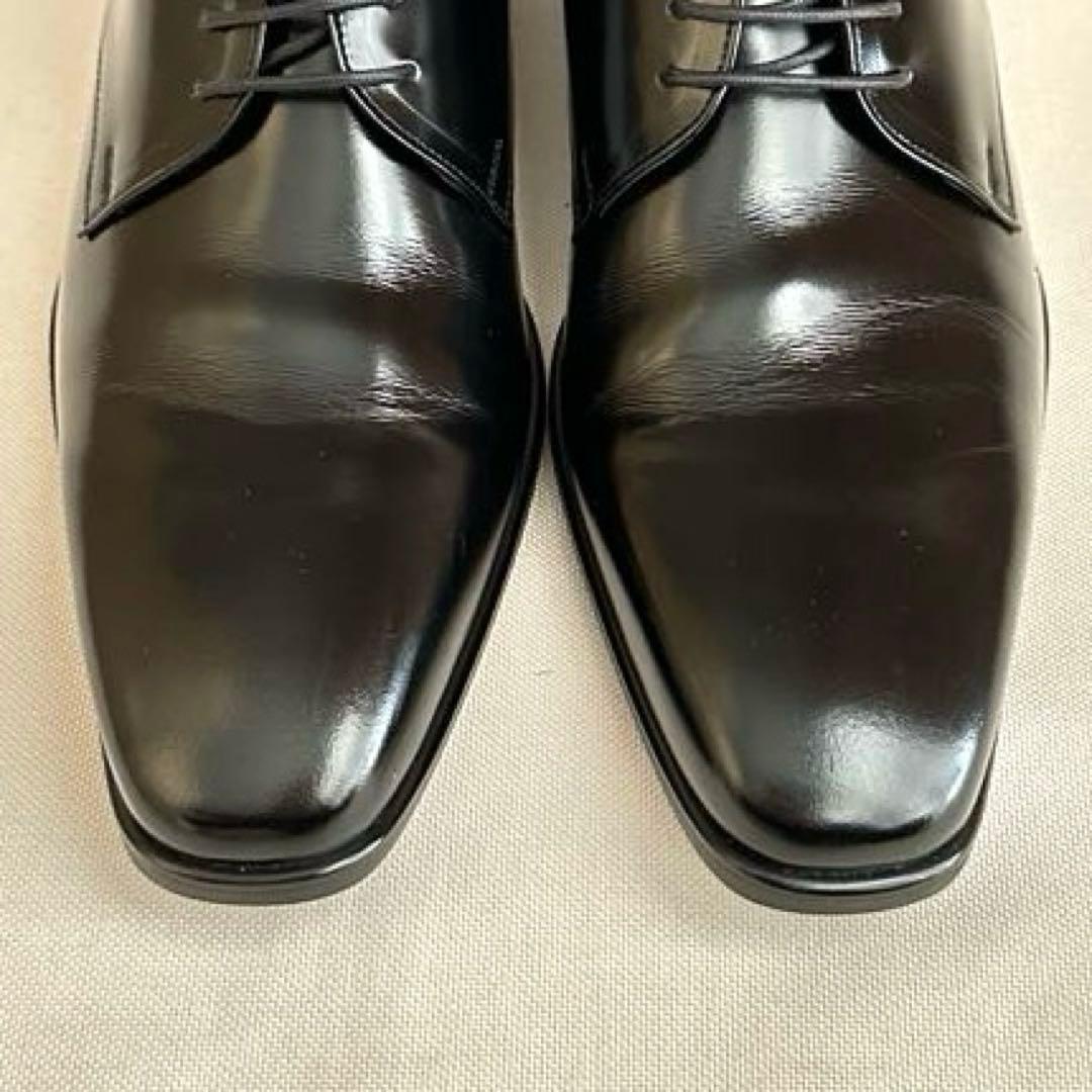 極美品✨ BENIR ベニル ブライダルシューズ プレーントゥ 本革 ブラック