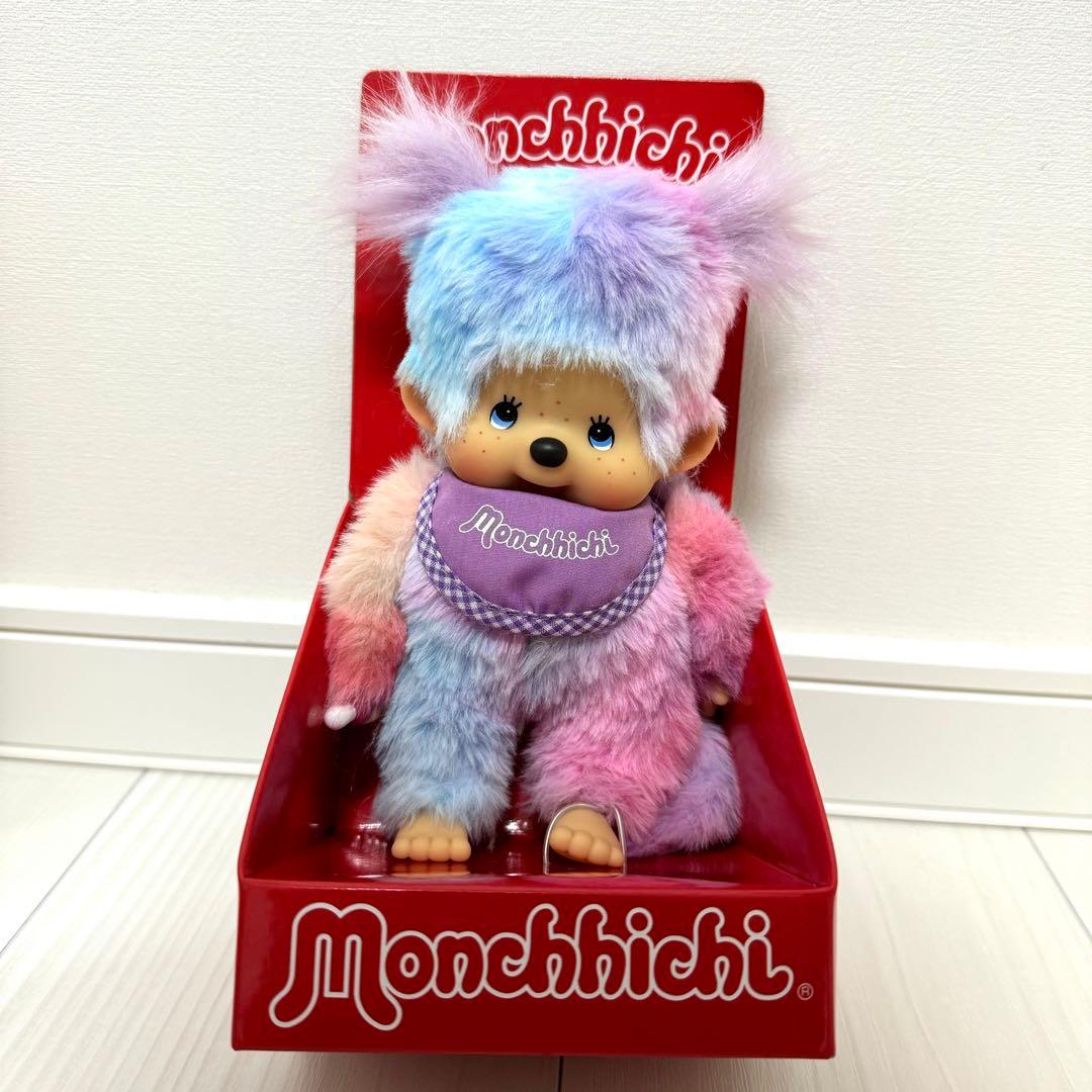 【海外限定】モンチッチ　タイダイ　プラッシュガール　Sサイズ